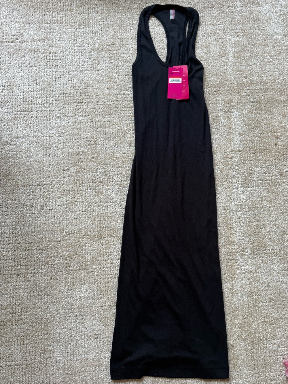 Commando Black Racerback Maxi Dress -  Tank Style